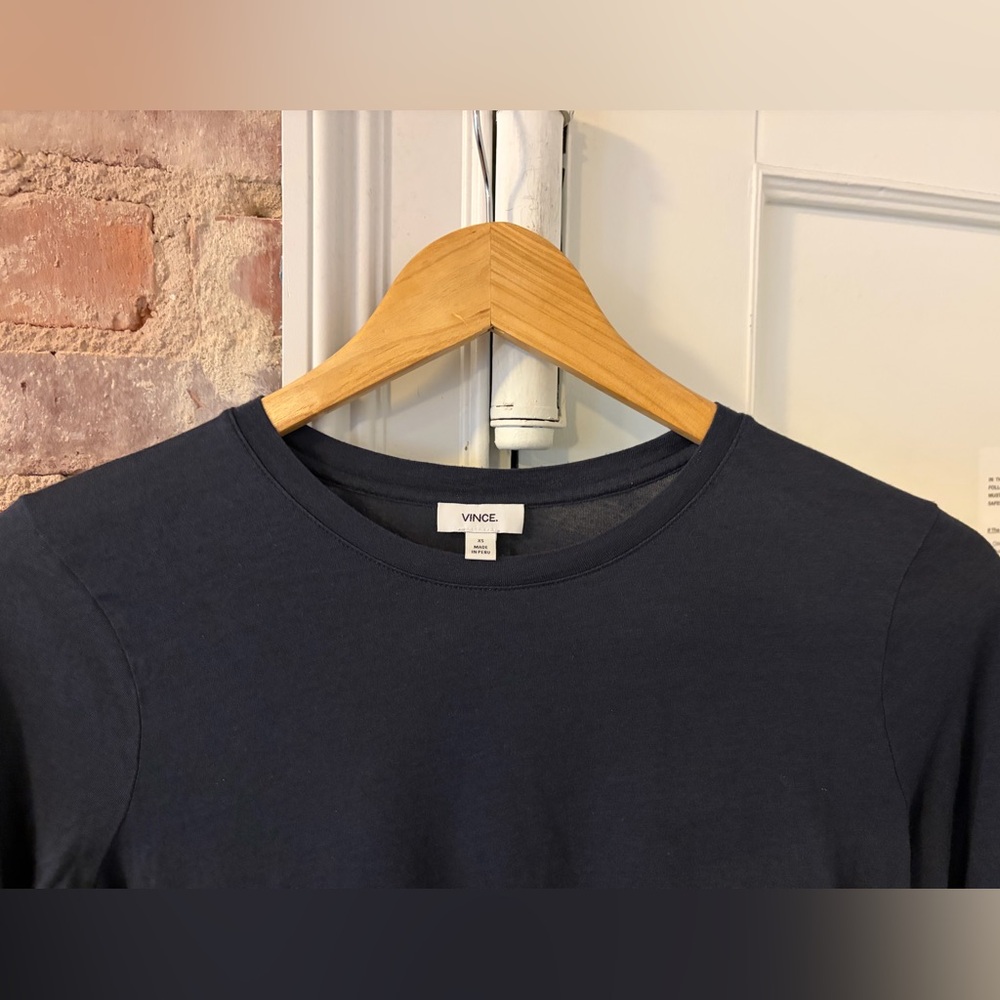 Vince Long Sleeve Crewneck Top - Picture 2 of 3
